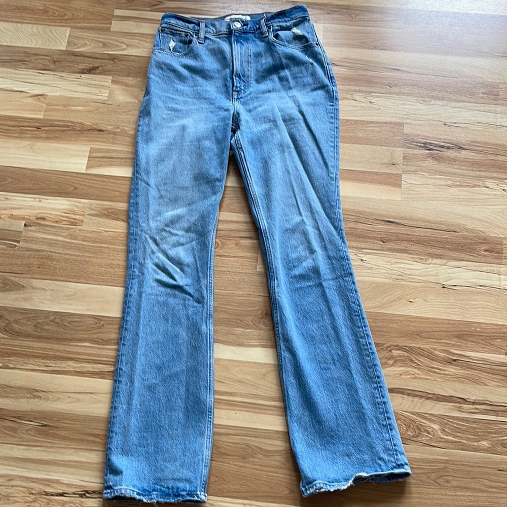 Abercrombie & Fitch Vintage Flare High Rise Jean